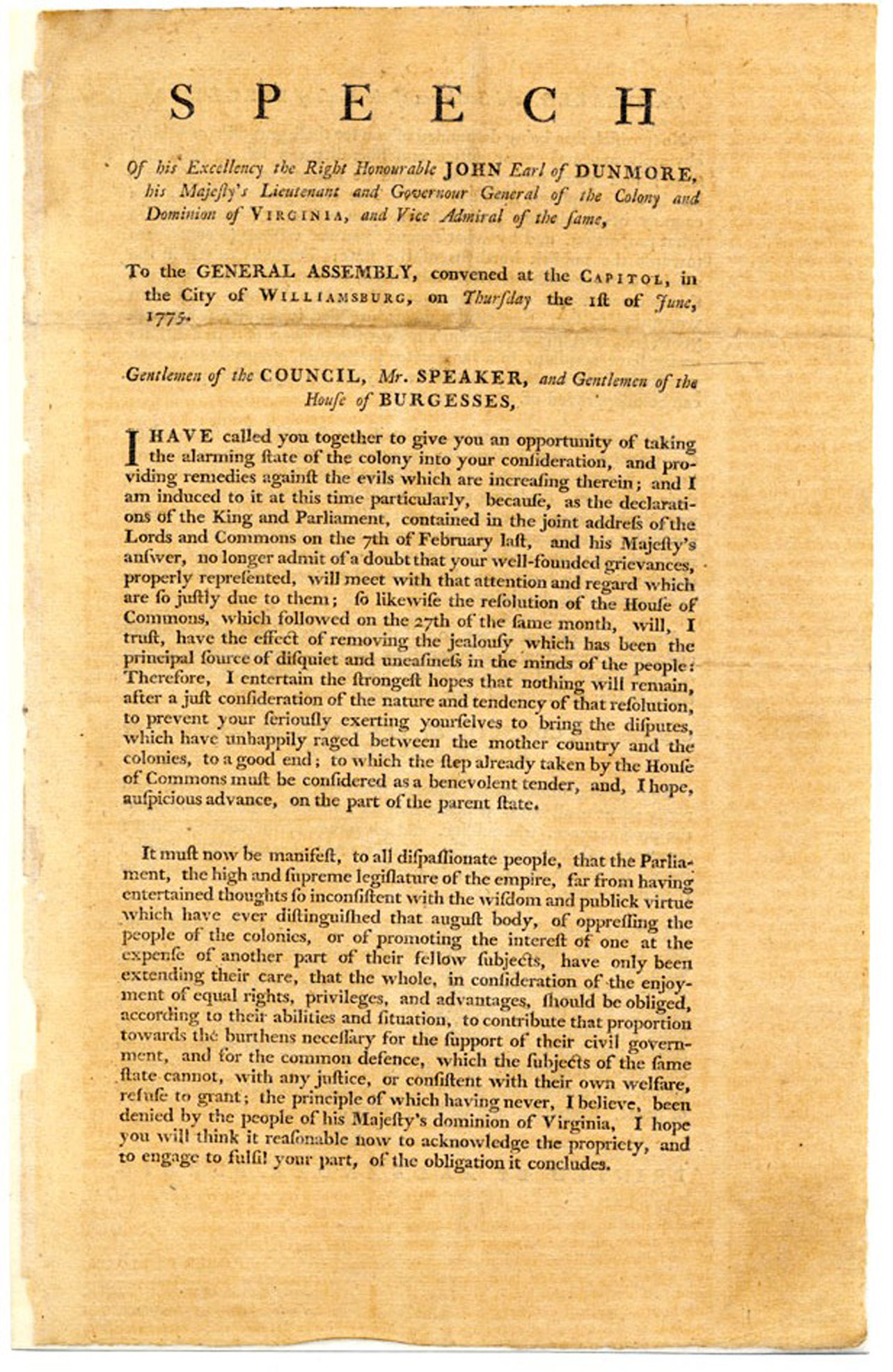 gov-john-murray-earl-of-dunmore-speech-to-general-assembly-williamsburg-va-1-june-1775