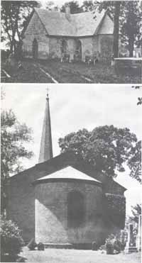 Exterior photographs of churches