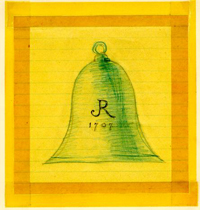 sketch of a bell