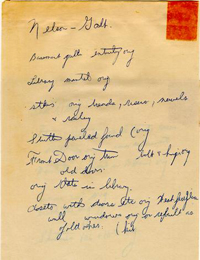 Hand-written Note