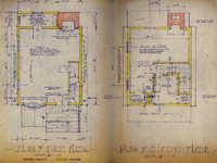 1ST FLOOR PLAN - 2ND FLOOR PLAN