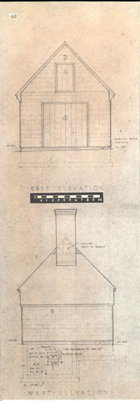 East and West Elevations