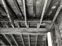 Black and White Photograph - 1st Floor Ceiling