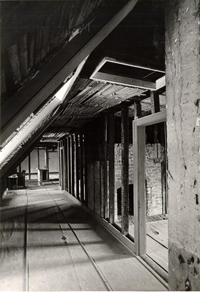 Black and White Photograph - Hallway of 2nd Floor