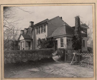 Photograph - Tayloe House before (top)