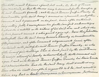 Photograph of third page of letter - May 29, 1807