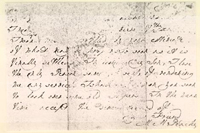 Photograph of second page of letter - May 30, 1817
