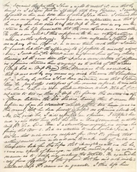 Photograph of second page of letter - April 21, 1826