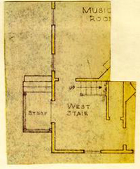 Floor Plan - West Stairhall