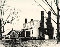 Photocopy of photograph of house