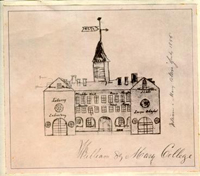 Drawing of the Wren Building