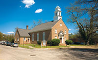 Mt. Ararat Church replaced its building in the Historic Area.