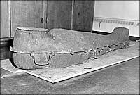 A Fisk coffin.