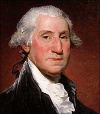 George Washington, by Gilbert Stuart.