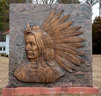 The Pamunkey tribe seeking recognition claim descent from the Powhatan chiefdom.