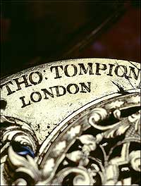 Tompion's name on a watch