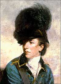 Sir Joshua Reynolds's 1782 portrait of now General Banastre Tarleton.