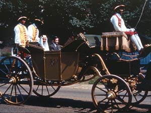Saudi Arabia’s King Faisal rode through the Historic