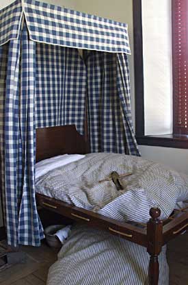 “Sleep tight” does not trace to beds with ropes pulled taut by such tools as the one shown.