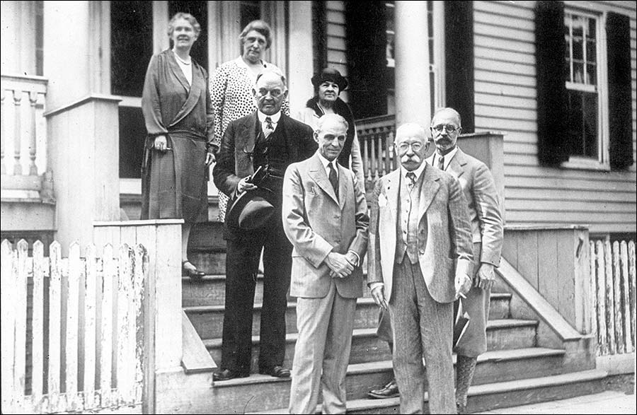 Photo of Ford's 1932 visit