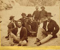 Pinkerton spies, one of them identified as a Pamunkey.