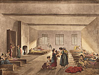 Female paupers from outside London were confined seven days in Bridewell’s pass room before being shipped to their parishes.