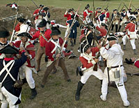 Yorktown soldiers engage
