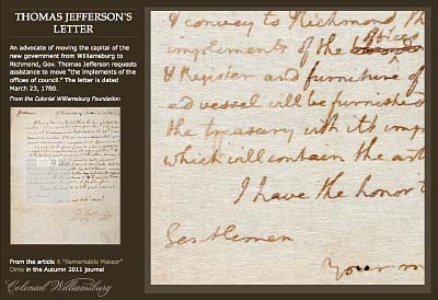 A Letter from Thomas Jefferson