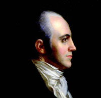 Aaron Burr might have gained the vice presidency in 1796, but Thomas Jefferson assumed the office.