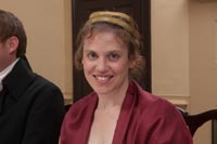 Colonial Williamsburg interpreter Stacy Hasselbacher.