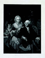 George and Martha Washington—here in an engraving after Alonzo Chappel’s painting—sat atop the eighteenth-century 1 percent.